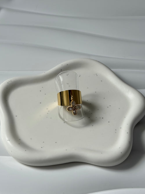 Bague Breloque Trèfle