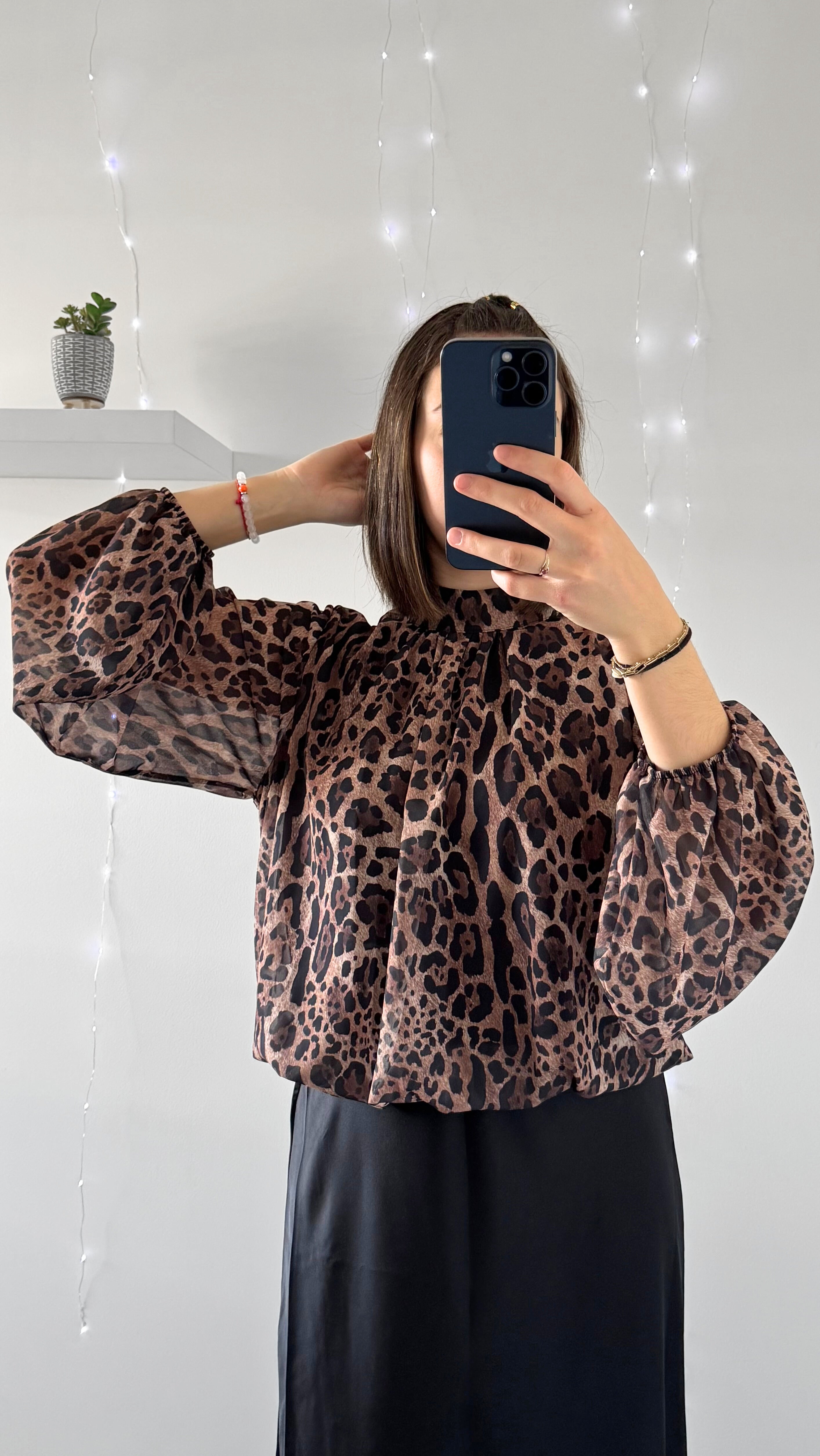 Blouse Léopard SONIA